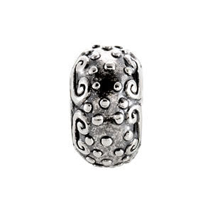 Sterling Silver 10x5.75mm Decorative Bead Sterling Silver 10x5.75mm Decorative Bead