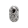 Sterling Silver 10x5.75mm Decorative Bead Sterling Silver 10x5.75mm Decorative Bead