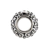 Sterling Silver 10x5.75mm Decorative Bead Sterling Silver 10x5.75mm Decorative Bead