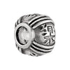 Sterling Silver 12.25x9.25mm Japanese Symbol "Joy" Bead Sterling Silver 12.25x9.25mm Japanese Symbol "Joy" Bead