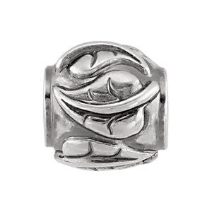 Sterling Silver 10.75x10.25mm Ivy Leaf Bead Sterling Silver 10.75x10.25mm Ivy Leaf Bead