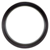 Black Titanium 8mm Double Ridged Band Size 9 Black Titanium 8mm Double Ridged Band Size 9