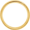 14k Yellow Gold 6mm Half Round Edge Comfort Fit Hammer Finish Band Size 10 14k Yellow Gold 6mm Half Round Edge Comfort Fit Hammer Finish Band Size 10