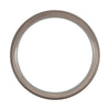 Titanium 5mm Oxidized Center Ridged Band Size 9.5 Titanium 5mm Oxidized Center Ridged Band Size 9.5