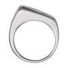 14k White Gold Freeform Ring, Size 6 14k White Gold Freeform Ring, Size 6