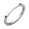 14k White Gold 1.5mm Flat Comfort-Fit Band, Size 6 14k White Gold 1.5mm Flat Comfort-Fit Band, Size 6