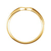 14k Yellow Gold 1.00 CT Band for Solitaire Mounting, Size 6