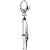 Sterling Silver Record Player Charm Sterling Silver Record Player Charm