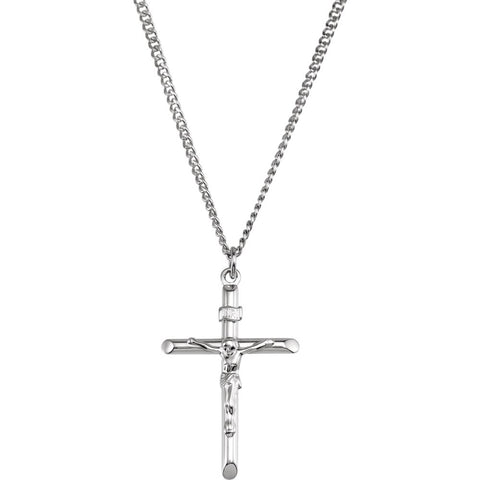 Sterling Silver Crucifix Pendant Sterling Silver Crucifix Pendant