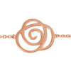 14k Rose Gold Floral-Inspired Bracelet 14k Rose Gold Floral-Inspired Bracelet