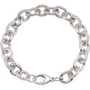 Circle Link Bracelet in Sterling Silver ( 7.50-Inch ) Circle Link Bracelet in Sterling Silver ( 7.50-Inch )