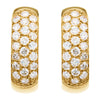 14k Yellow Gold 7/8 CTW Diamond Hoop Earrings 14k Yellow Gold 7/8 CTW Diamond Hoop Earrings
