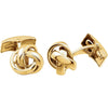 14K Yellow Gold Knot Cuff Links 14K Yellow Gold Knot Cuff Links