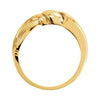 14k White/Yellow Gold Freeform Ring, Size 6 14k White/Yellow Gold Freeform Ring, Size 6