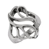 Metal Fashion Ring in 14k White Gold ( Size 6 ) Metal Fashion Ring in 14k White Gold ( Size 6 )