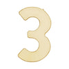 14k Yellow Gold Number "3" 14k Yellow Gold Number "3"