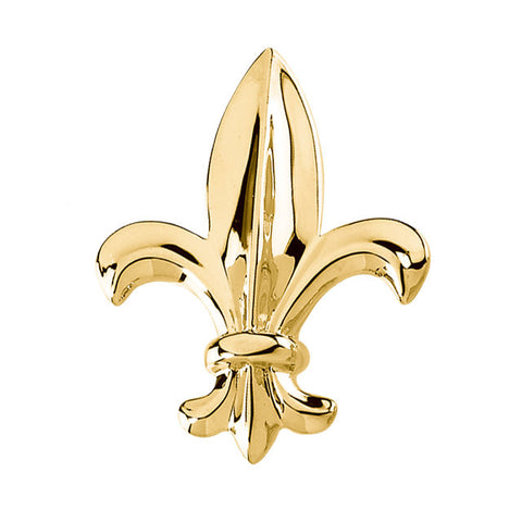 14k Yellow Gold Fleur-de-lis Brooch 14k Yellow Gold Fleur-de-lis Brooch