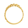 14k Yellow Gold Freeform Ring, Size 6 14k Yellow Gold Freeform Ring, Size 6
