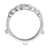 14k White Gold Ring Guard, Size 6 14k White Gold Ring Guard, Size 6