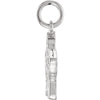 Sterling Silver Forget Me Not Charm Sterling Silver Forget Me Not Charm