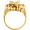 14k Yellow Gold Freeform Ring, Size 6 14k Yellow Gold Freeform Ring, Size 6