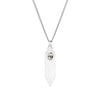 Sterling Silver Hollow Mezuzah Pendant or Necklace Sterling Silver Hollow Mezuzah Pendant or Necklace