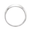 14k White Gold #1 Band, Size 6 14k White Gold #1 Band, Size 6