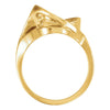 14k Yellow Gold Freeform Ring, Size 6 14k Yellow Gold Freeform Ring, Size 6