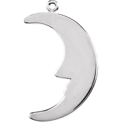 Sterling Silver Petite Half Moon Dangle Sterling Silver Petite Half Moon Dangle