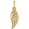 Posh Mommy Wing Charm in 14k Yellow Gold Posh Mommy Wing Charm in 14k Yellow Gold