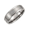 07.00 mm Titanium Wedding Band Ring (Size 7.5 ) 07.00 mm Titanium Wedding Band Ring (Size 7.5 )