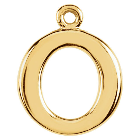 14k Yellow Gold Petite Circle Dangle 14k Yellow Gold Petite Circle Dangle