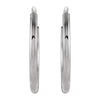 14k White Gold 10mm Endless Hoop Earrings 14k White Gold 10mm Endless Hoop Earrings