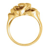 14k Yellow Gold Freeform Ring, Size 7 14k Yellow Gold Freeform Ring, Size 7