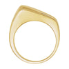 14k Yellow Gold Freeform Ring, Size 6 14k Yellow Gold Freeform Ring, Size 6