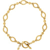 14k Yellow Gold Metal Fashion 7.5-inch Bracelet