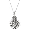 God's Embrace of Love Necklace in Sterling Silver God's Embrace of Love Necklace in Sterling Silver