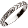 14k White Gold Kid's Diamond Cut Ring, Size 1 14k White Gold Kid's Diamond Cut Ring, Size 1