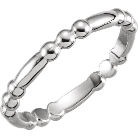 Sterling Silver Stackable Ring, Size 6 Sterling Silver Stackable Ring, Size 6