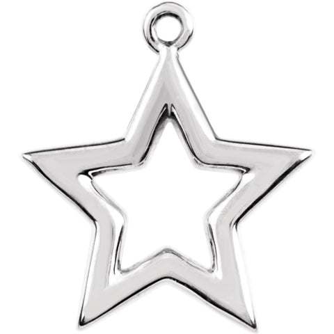 Sterling Silver Petite Star Dangle Sterling Silver Petite Star Dangle