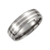 7 mm Titanium Wedding Band Ring (Size 11 ) 7 mm Titanium Wedding Band Ring (Size 11 )