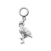 Sterling Silver Flamingo Dangle Sterling Silver Flamingo Dangle