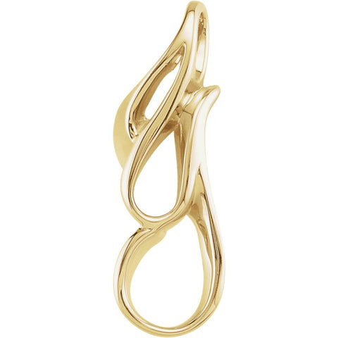 14k Yellow Gold Freeform Pendant 14k Yellow Gold Freeform Pendant