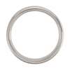 Titanium 8mm Diamond Grooved Band Size 8.5 Titanium 8mm Diamond Grooved Band Size 8.5