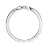 14k White Gold Diamond Band , Size 7 14k White Gold Diamond Band , Size 7