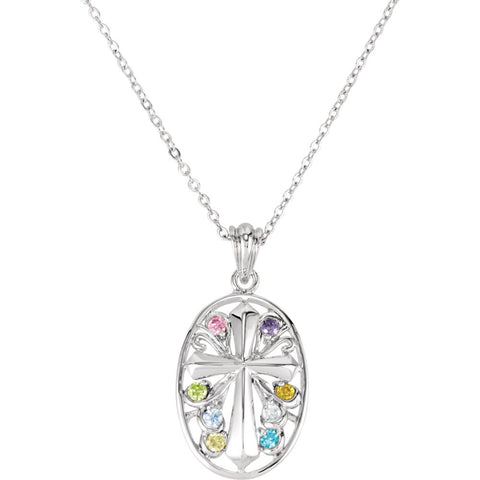 Sterling Silver Celebrate Recovery Necklace