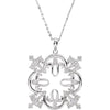Triumphant CZ Necklace in Sterling Silver