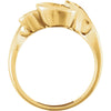 14k Yellow Gold Freeform Ring, Size 6 14k Yellow Gold Freeform Ring, Size 6