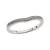 1/10 CTTW Wedding Band for Matching Engagement Ring in 14k White Gold ( Size 6 ) 1/10 CTTW Wedding Band for Matching Engagement Ring in 14k White Gold ( Size 6 )