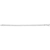 14k White Gold 3.75mm Solid 7" Charm Bracelet 14k White Gold 3.75mm Solid 7" Charm Bracelet